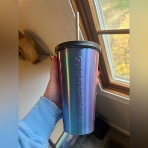 Starbucks Iridescent Grande Tumbler with Straw